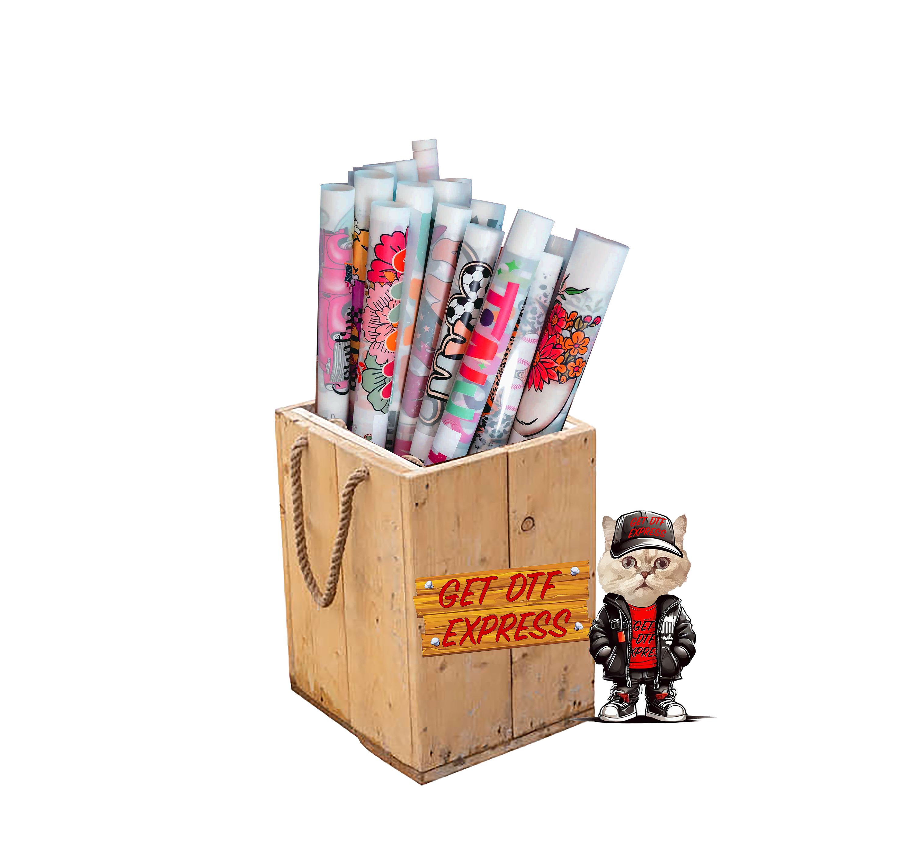 22" Custom DTF Gang Sheet Transfers